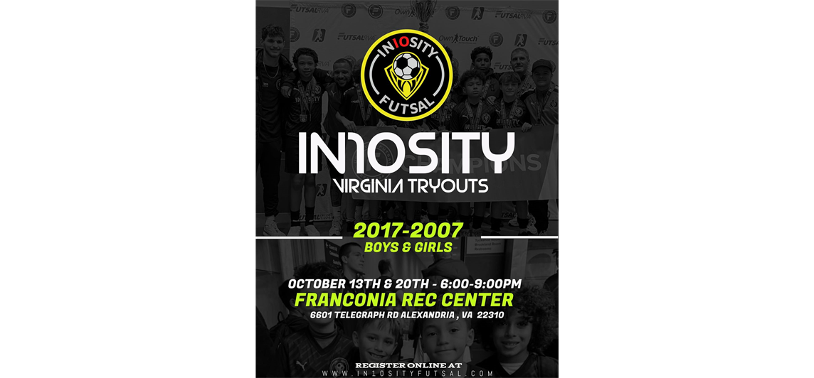 In10sity Futsal Va Tryouts